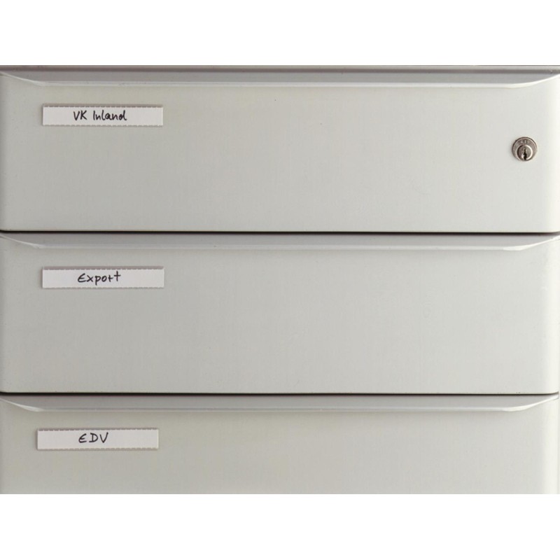 Ramka_Samoprzylepna Labelfix Okienko Dł. 200 Mm, Wys. 10 Mm (10Szt.) Przezroczysta 801019 Durable