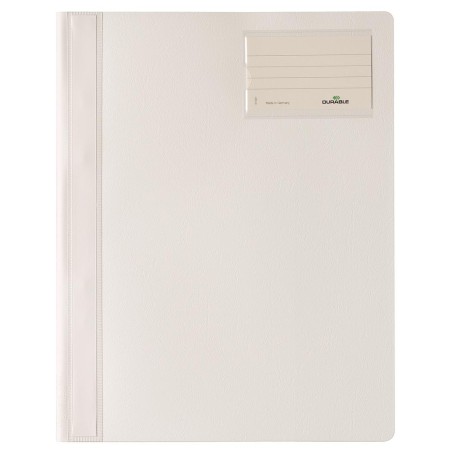 Skoroszyt A4 Z Kolorową Okładką,Rozszerz. Pcw Biały 250002 Durable