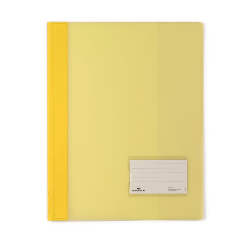 Skoroszyt Duralux Przez.268004 Żółty Durable