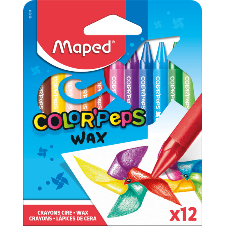 Kredki Colorpeps Świecowe 12 Kolorów 861011 Maped