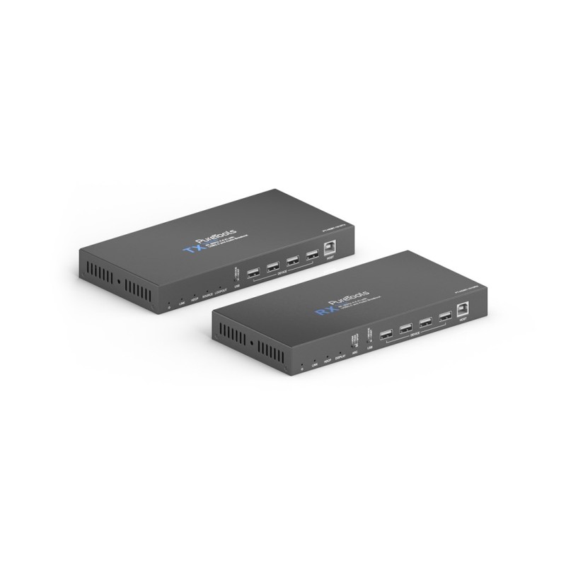 Purelink - Puretools - Zestaw Przedłużacza Hdbaset Z Usb 2.0 I Funkcją Audio Breakout, 4K (Pt-Hdbt-1010)