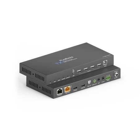 Purelink - Puretools - Zestaw Przedłużacza Hdbaset Z Usb 2.0 I Funkcją Audio Breakout, 4K (Pt-Hdbt-1010)