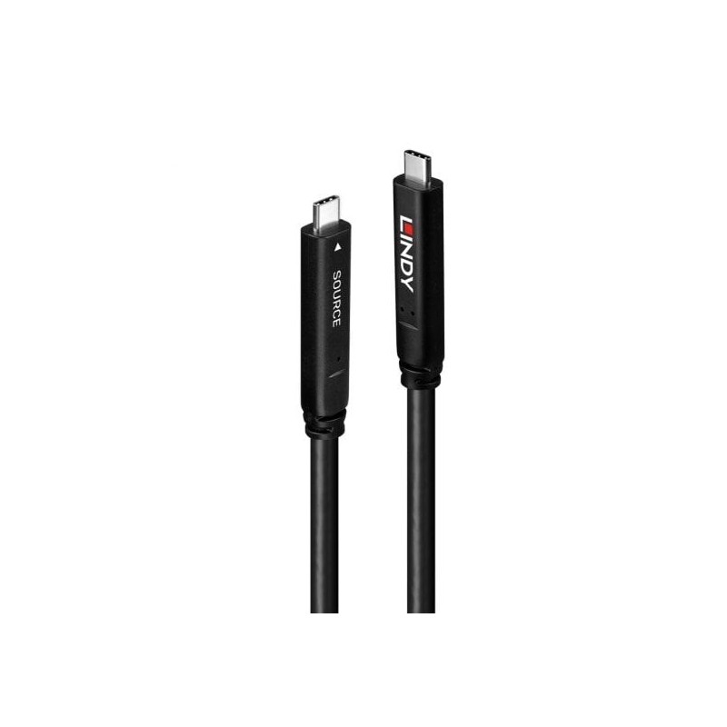 Lindy 43333 Kabel Usb Usb 3.2 Gen 1 (3.1 Gen 1) 10 M Usb C Czarny