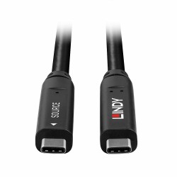 Hybrydowy Kabel Lindy Usb 3.2 Gen 2 I Dp 1.4 Typu C O Długości 15 M