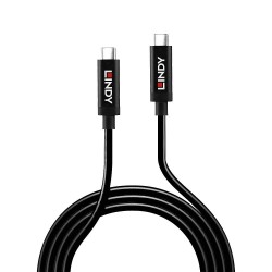 Lindy 43348 Kabel Usb Usb 3.2 Gen 2 (3.1 Gen 2) 3 M Usb C Czarny