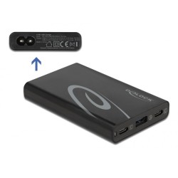 Delock Ładowarka 2 X Usb Type-C Pd 3.0 + 1 X Usb Typ-A Moc 60 W