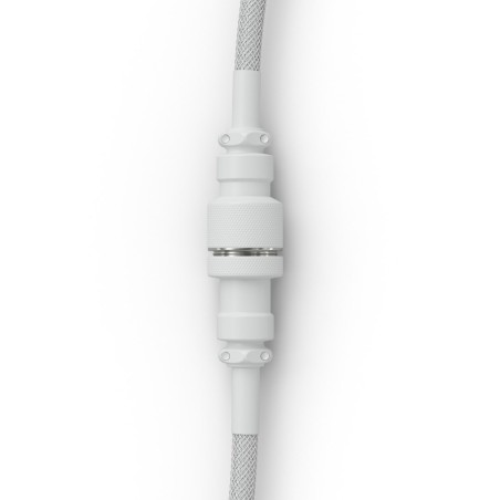 Glorious Gaming Glo-Kb-Acc-Cbl-Coil-Gwht Kabel Klawiatury/Myszy Biały 1,4 M