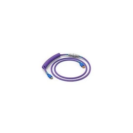 Glorious Gaming Glo-Kb-Acc-Cbl-Coil-Neb Kabel Klawiatury/Myszy Fioletowy 1,4 M