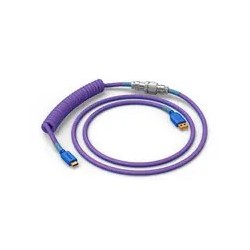 Glorious Gaming Glo-Kb-Acc-Cbl-Coil-Neb Kabel Klawiatury/Myszy Fioletowy 1,4 M