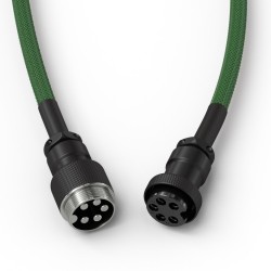 Glorious Gaming Glo-Kb-Acc-Cbl-Coil-Fgrn Kabel Klawiatury/Myszy Zielony 1,4 M