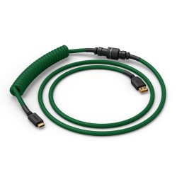 Glorious Gaming Glo-Kb-Acc-Cbl-Coil-Fgrn Kabel Klawiatury/Myszy Zielony 1,4 M