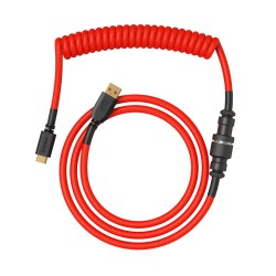 Glorious Gaming Glo-Kb-Acc-Cbl-Coil-Cred Kabel Klawiatury/Myszy Czerwony 1,4 M
