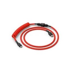 Glorious Gaming Glo-Kb-Acc-Cbl-Coil-Cred Kabel Klawiatury/Myszy Czerwony 1,4 M