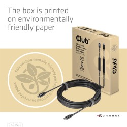 Kabel Usb Club3D Cac-1535 (Usb 3.2 Gen2 Type C