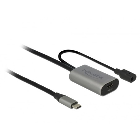 Delock 85392 Kabel Usb Usb 3.2 Gen 1 (3.1 Gen 1) 5 M Usb C Czarny, Szary