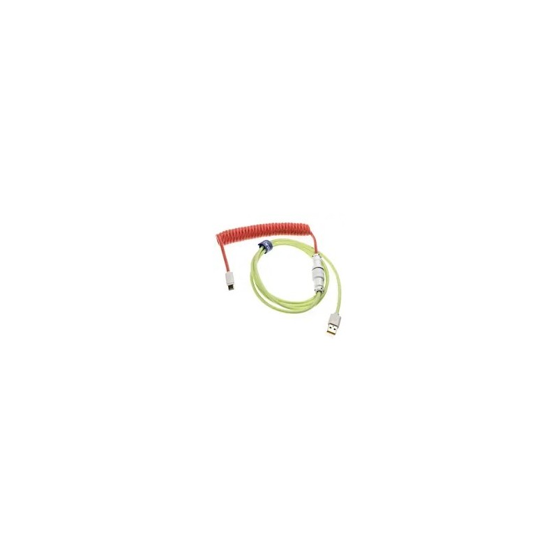 Ducky Premicord Strawberry Frog Spiralny Usb Type-C Do Type-A - 1.8M