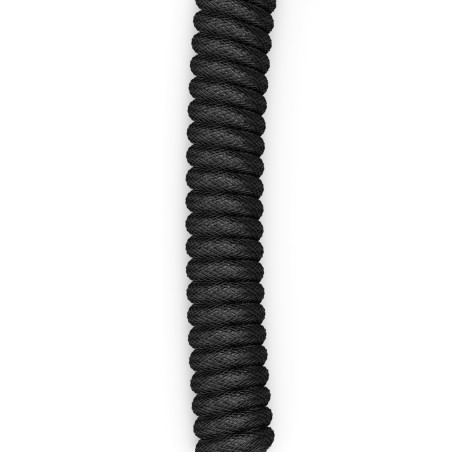 Glorious Gmmk Coiled Cable Phantom Black, Spiralkabel, Usb-C/Usb-A, Czarny
