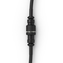 Glorious Gmmk Coiled Cable Phantom Black, Spiralkabel, Usb-C/Usb-A, Czarny