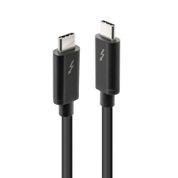 Lindy 41557 Kabel Thunderbolt 2 M 20 Gbit/S Czarny