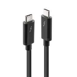 Lindy 41557 Kabel Thunderbolt 2 M 20 Gbit/S Czarny