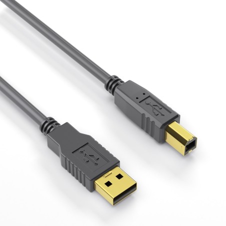 Purelink Ds2000-100 Kabel Usb Usb 2.0 10 M Usb A Usb B 0,48 Gbit/S Czarny