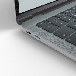 Lindy 40465 Bloker Portów Blokada Portu + Klucz Usb Type-C Niebieski Kopolimer Akrylonitrylo-Butadieno-Styrenowy (Abs) 1 Szt.