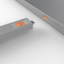Lindy 40428 Bloker Portów Klucz Blokady Portu Usb Type-C Szary, Pomarańczowy 4 Szt.