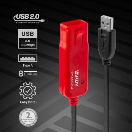 Lindy 42780 Adapter Zasilający/ Inwentor Czarny