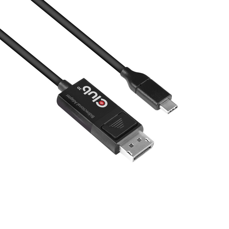 Kabel Club3D Cac-1557 Usb C Displayport 1.4 Czarny
