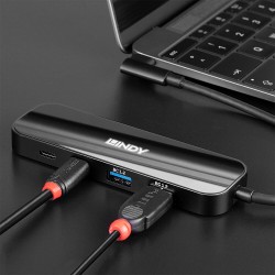 Lindy Usb 3.2 Gen 1 Typ C Hub 4 Port