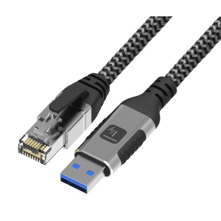 Techly Adapter/Kabel Sieciowy Usb-A Na Gigabit Ethernet Rj45 1M