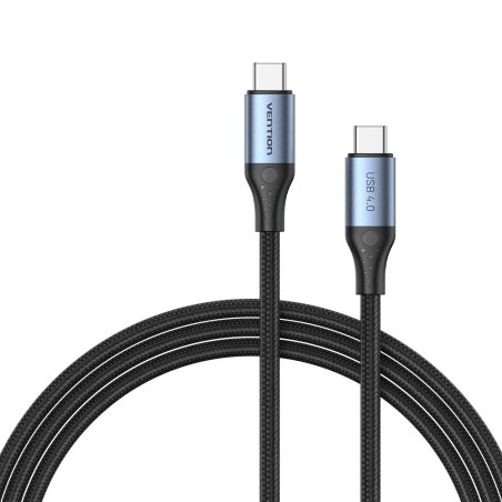 Kabel Usb-C Do Usb-C Vention Usb 4.0 5A 40Gbps W Oplocie 1M