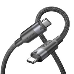 Kabel Usb-C Do Usb-C Vention Usb 3.2 5A 10Gbps 1M Czarny