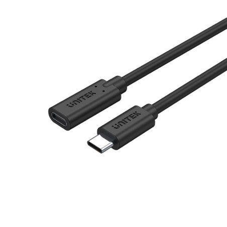 Unitek Przedłużacz Usb-C 10Gbps, 4K60Hz, Pd 100W, 1,5M, C14086Bk-1.5M