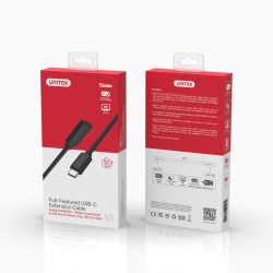 Unitek Przedłużacz Usb-C 10Gbps 4K 60Hz Pd 20V/5A