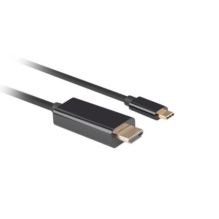 Lanberg Kabel Usb-C(M)- Hdmi(M) 3M 4K 60Hz Czarny Ca-Cmhd-10Cu-0030-Bk