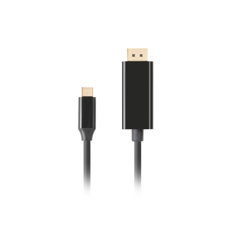 Lanberg Kabel Usb-C(M)- Displayport(M) 3M 4K 60Hz Czarny Ca-Cmdp-10Cu-0030-Bk