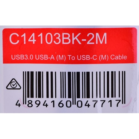 Unitek Kabel Usb 3.1 Typ-A - Typ-C M/M 2M