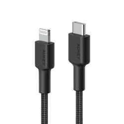 Aukey Cb-Cl03 Nylonowy Kabel Usb C-Lightning 2M Pd