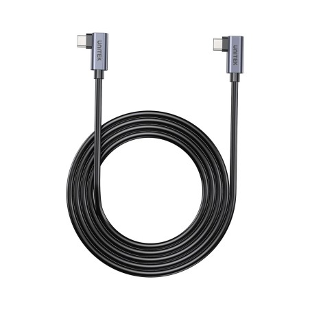 Unitek Kabel Usb-C Kątowy 90°/90° Pd 100W M/M 1M