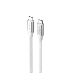 Kabel Havit Typ C-Typ C Cb6290 (Biały/Szary  100Cm)