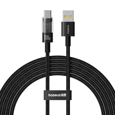 Kabel Baseus Gem Usb-Usb C 100W 2M (Czarny)