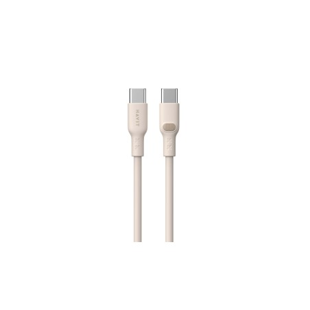 Kabel Havit Typ C Cb6284 2.0M (Beżowy)