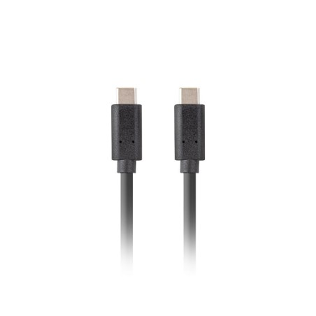 Lanberg Kabel Usb-C M/M 3.2 Gen2 1.8M 10Gb/S Pd100W Ca-Cmcm-32Cu-0018-Bk