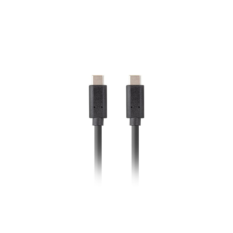 Lanberg Kabel Usb-C M/M 3.2 Gen2 1.8M 10Gb/S Pd100W Ca-Cmcm-32Cu-0018-Bk