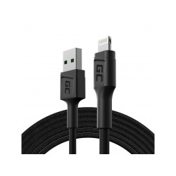 Green Cell Kabel Kabgc18 Gc Powerstream Usb-A - Lightning 200Cm, Szybkie Ładowanie