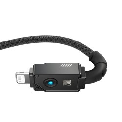 Kabel Baseus Unbreakable Usb C-Lightning 20W 1M (Czarny)