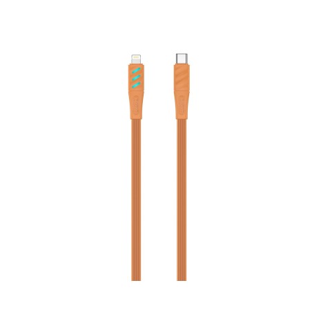 Kabel Do Ładowania Havit Typ C Cb6255 Pomarańczowy