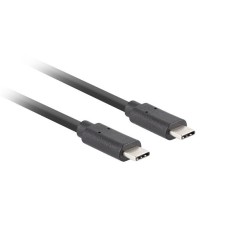 Lanberg Kabel Usb-C M/M 3.2 Gen2 1M 10Gb/S Pd100W Ca-Cmcm-32Cu-0010-Bk