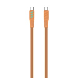 Kabel Do Ładowania Havit Typ C Cb6254 Pomarańczowy